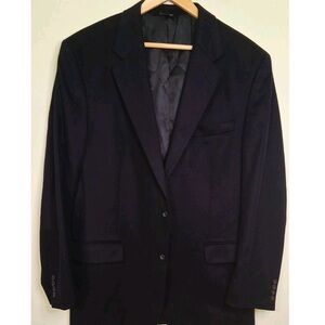 Men's Classic Black Blazer - Tailored Formal Jacket